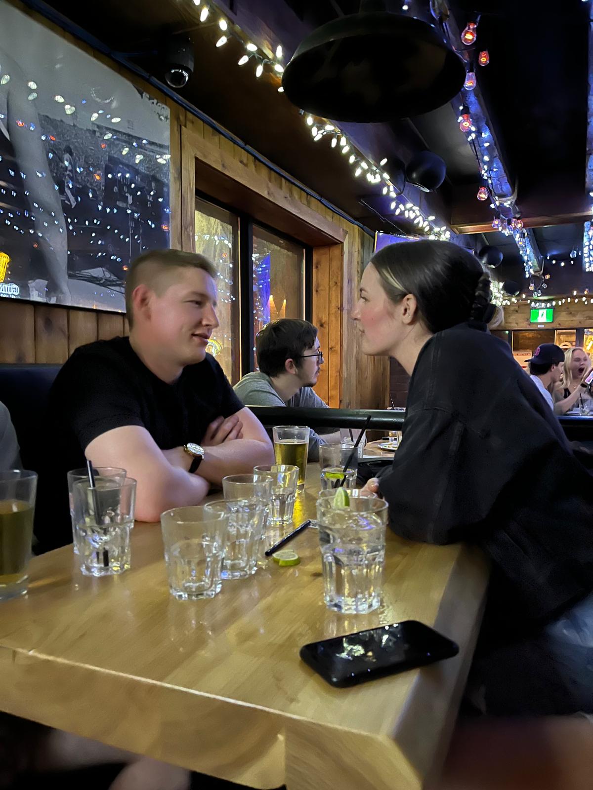 Mark & Jovana at Warehouse